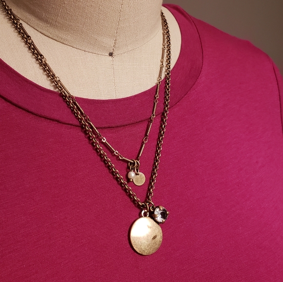 J. Crew Layered Necklace - Picture 3 of 5